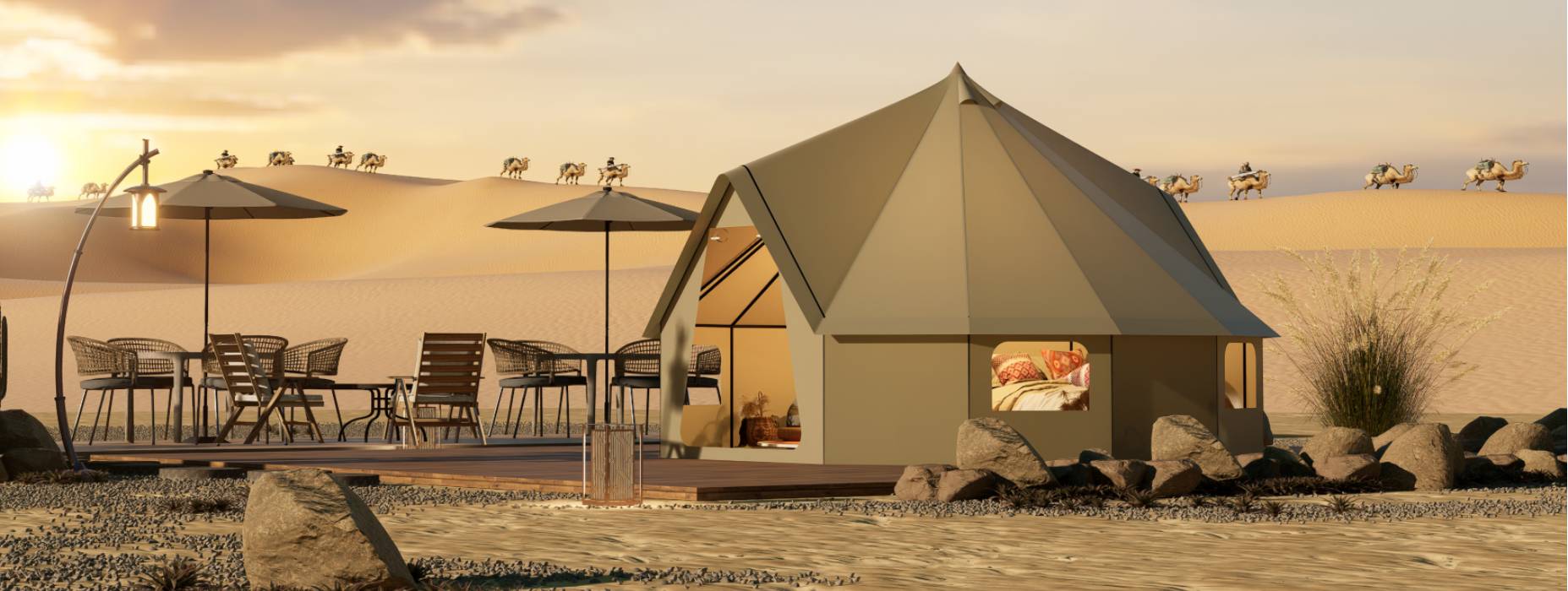 太仆寺旗露营酒店帐篷产品